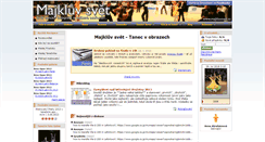 Desktop Screenshot of majkluvsvet.cz