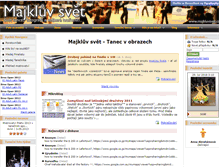 Tablet Screenshot of majkluvsvet.cz